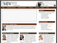 Tablet Screenshot of mjwhitepllc.com